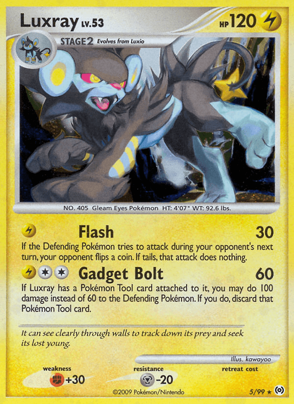 Luxray (5/99) [Platinum: Arceus] (Online Only)