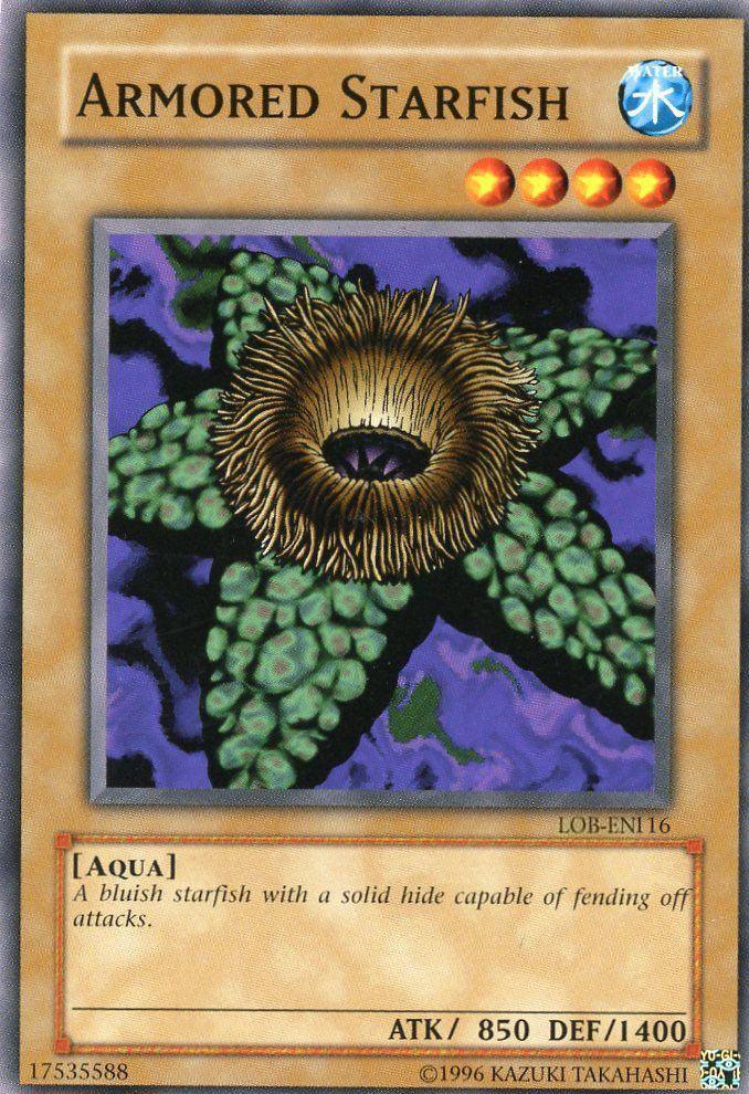Armored Starfish [LOB-EN116] Common (ONLINE ORDER ONLY)
