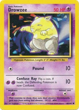 Drowzee (49/102) [Base Set Unlimited] (Online Only)
