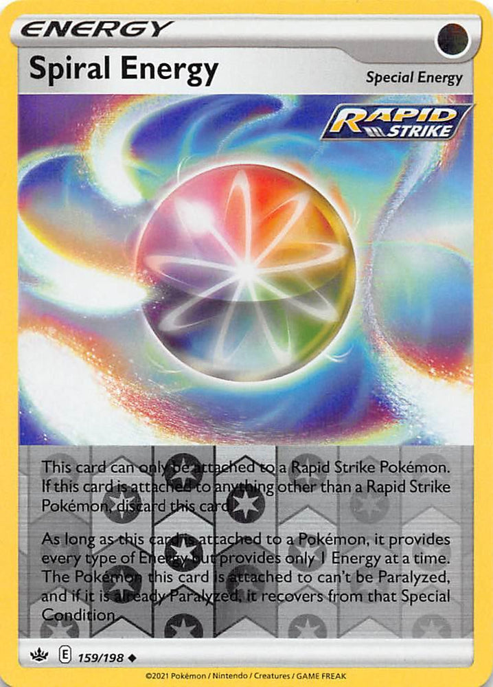 Spiral Energy (159/198) [Sword & Shield: Chilling Reign] (Online Only)