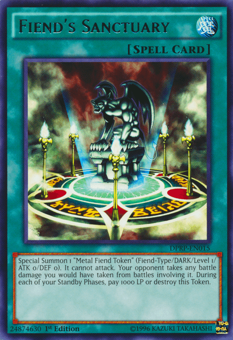 Fiend's Sanctuary [DPRP-EN015] Rare (ONLINE ORDER ONLY)