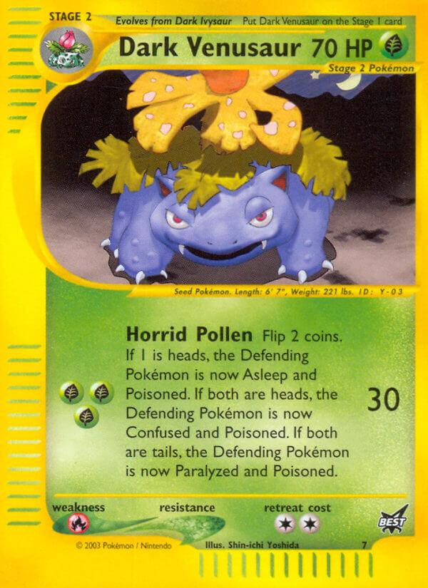 Dark Venusaur (7) [Best of Promos] (Online Only)