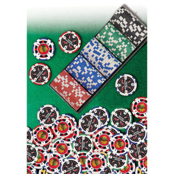 Chicago Blackhawks 100 Piece Poker Chips (ONLINE ORDER ONLY)