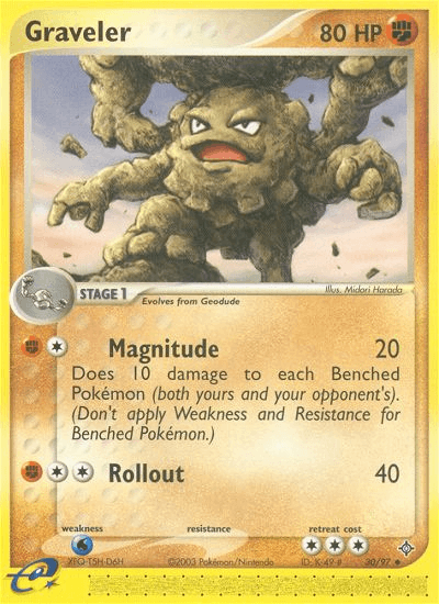 Graveler (30/97) [EX: Dragon] (Online Only)