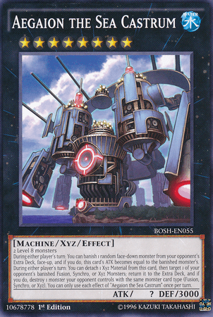 Aegaion the Sea Castrum [BOSH-EN055] Common (ONLINE ORDER ONLY)