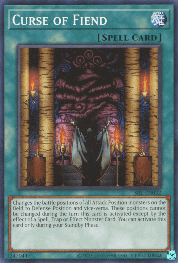 Curse of Fiend [SRL-EN032] Short Print (ONLINE ORDER ONLY)