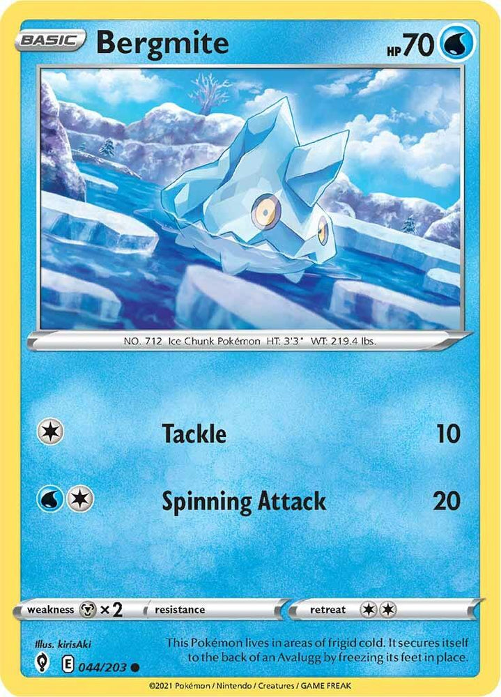 Bergmite (044/203) [Sword & Shield: Evolving Skies] (Online Only)