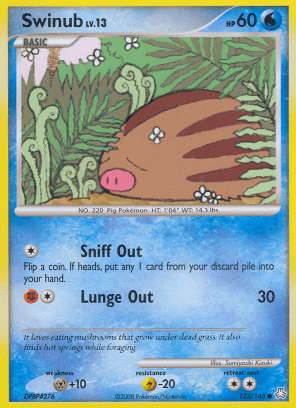 Swinub (123/146) [Diamond & Pearl: Legends Awakened] (Online Only)