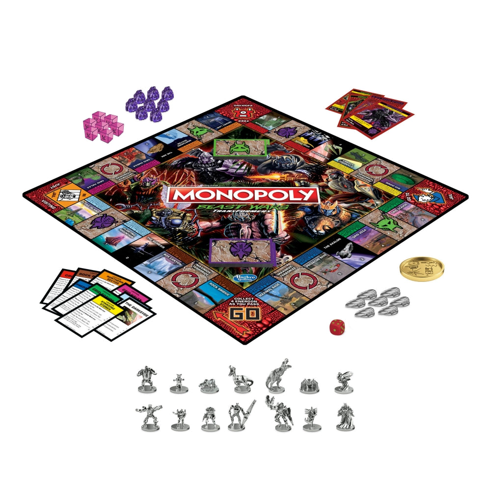 Monopoly: Transformers Beast Wars (ONLINE ORDER ONLY)