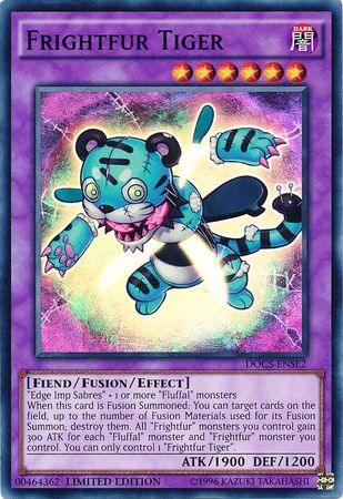 Frightfur Tiger [DOCS-ENSE2] Super Rare (ONLINE ORDER ONLY)