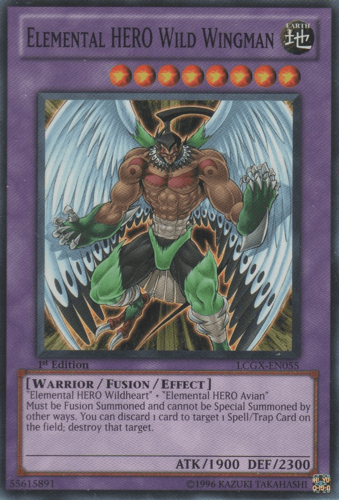 Elemental HERO Wild Wingman [LCGX-EN055] Common (ONLINE ORDER ONLY)