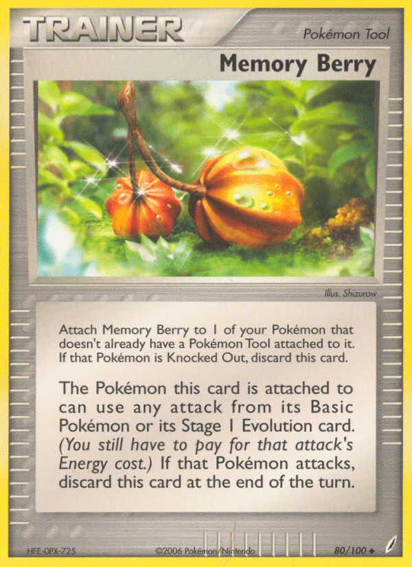 Memory Berry (80/100) [EX: Crystal Guardians] (Online Only)