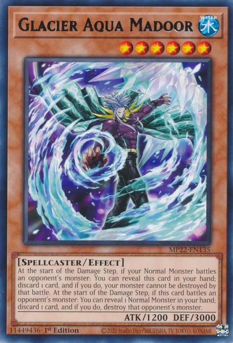 Glacier Aqua Madoor [MP22-EN135] Rare (ONLINE ORDER ONLY)