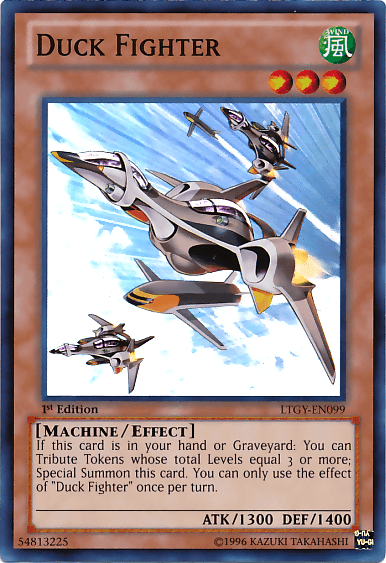 Duck Fighter [LTGY-EN099] Super Rare (ONLINE ORDER ONLY)