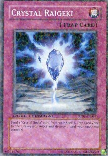 Crystal Raigeki [DT01-EN099] Common (ONLINE ORDER ONLY)