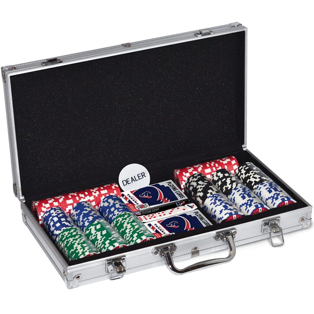 Houston Texans 300 Piece Poker Set (ONLINE ORDER ONLY)