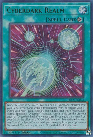 Cyberdark Realm [SDCS-EN023] Ultra Rare (ONLINE ORDER ONLY)