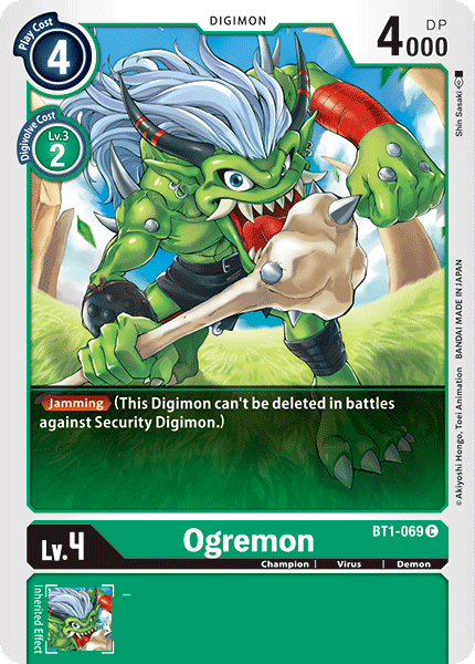 Ogremon [BT1-069] [Release Special Booster Ver.1.0] (ONLINE ORDER ONLY)