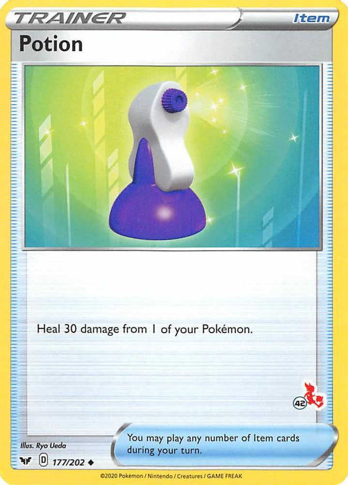 Potion (177/202) (Cinderace Stamp #42) [Battle Academy 2022] (Online Only)