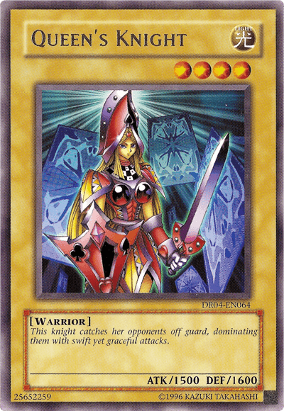Queen's Knight [DR04-EN064] Rare (ONLINE ORDER ONLY)