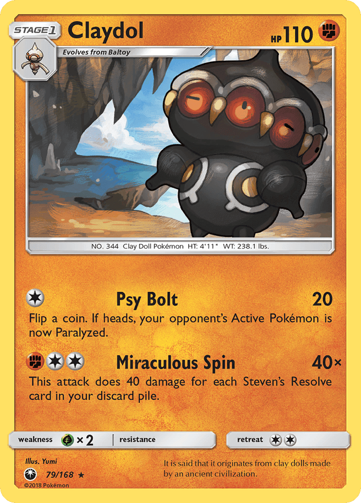 Claydol (79/168) [Sun & Moon: Celestial Storm] (Online Only)