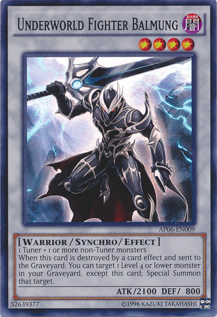 Underworld Fighter Balmung [AP06-EN009] Super Rare (ONLINE ORDER ONLY)