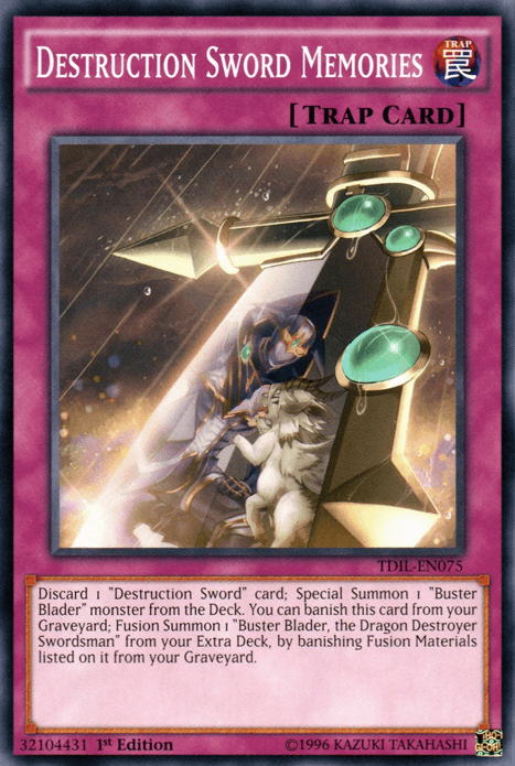 Destruction Sword Memories [TDIL-EN075] Common (ONLINE ORDER ONLY)
