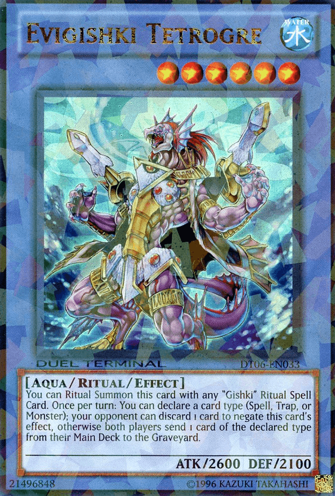 Evigishki Tetrogre [DT06-EN033] Ultra Rare (ONLINE ORDER ONLY)