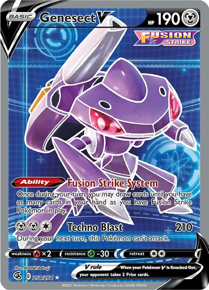 Genesect V (254/264) [Sword & Shield: Fusion Strike] (Online Only)