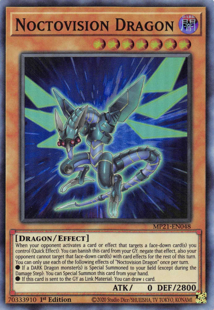 Noctovision Dragon [MP21-EN048] Super Rare (ONLINE ORDER ONLY)