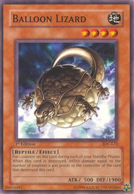 Balloon Lizard [IOC-072] Common (ONLINE ORDER ONLY)