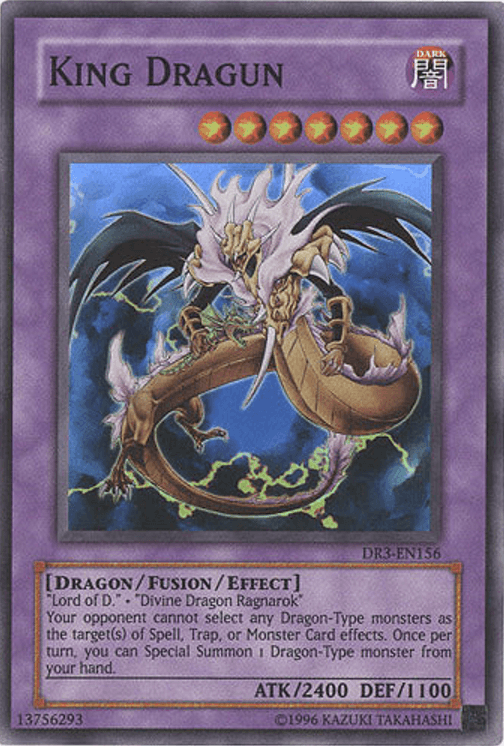King Dragun [DR3-EN156] Super Rare (ONLINE ORDER ONLY)