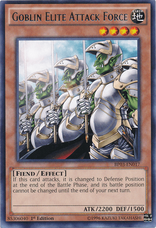 Goblin Elite Attack Force [BP03-EN017] Rare (ONLINE ORDER ONLY)