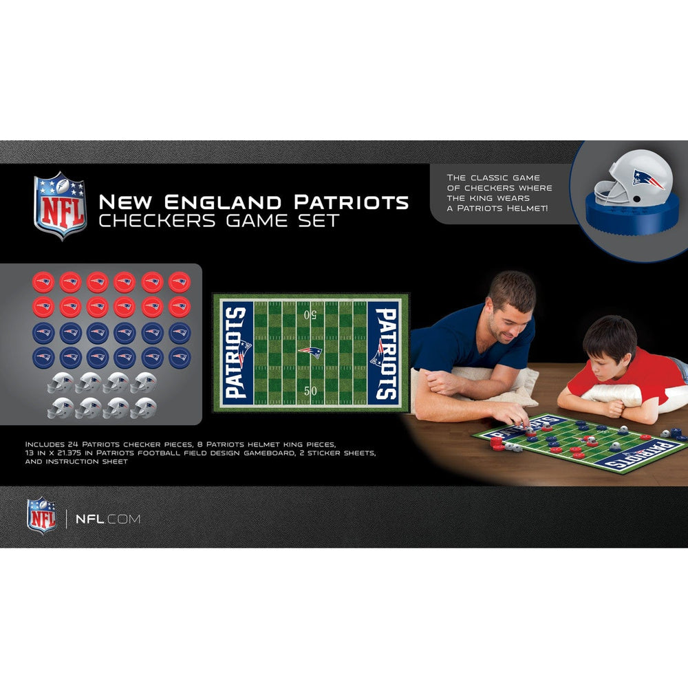 New England Patriots Checkers Board Game (ONLINE ORDER ONLY)