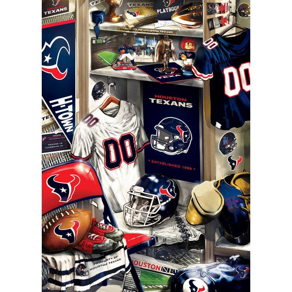 Houston Texans - Locker Room 500 Piece Jigsaw Puzzle