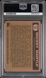 2021 TOPPS X MICKEY MANTLE COLLECTION #23 - PSA 9 (Online Order Only)