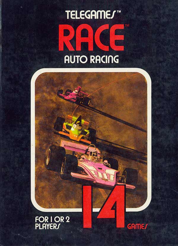 Telegames Race Auto Racing (Atari 2600) (Online Order Only)