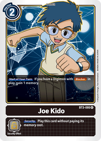 Joe Kido [BT3-095] [Release Special Booster Ver.1.5] (ONLINE ORDER ONLY)