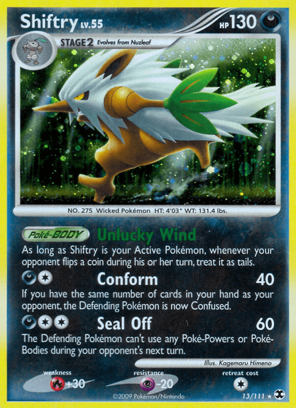 Shiftry (13/111) [Platinum: Rising Rivals] (Online Only)