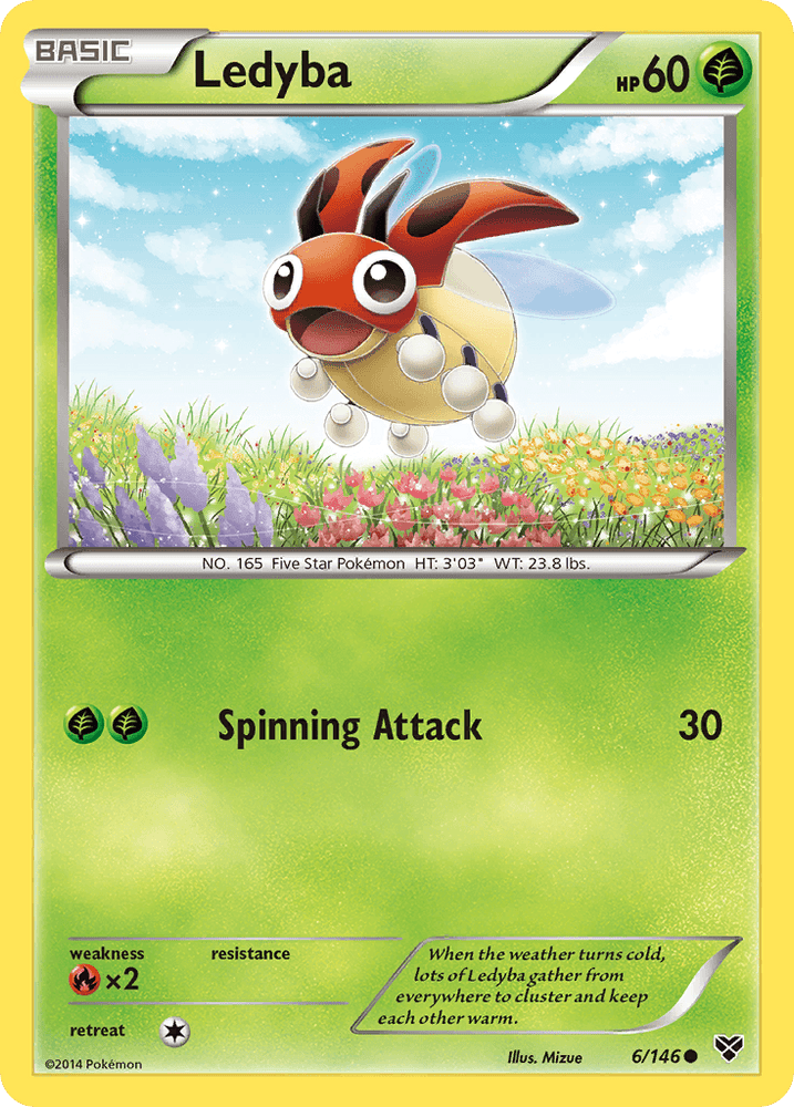Ledyba (6/146) [XY: Base Set] (Online Only)