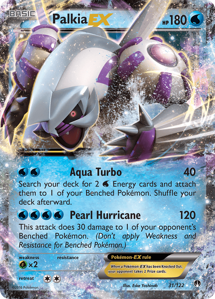 Palkia EX (31/122) [XY: BREAKpoint] (Online Only)