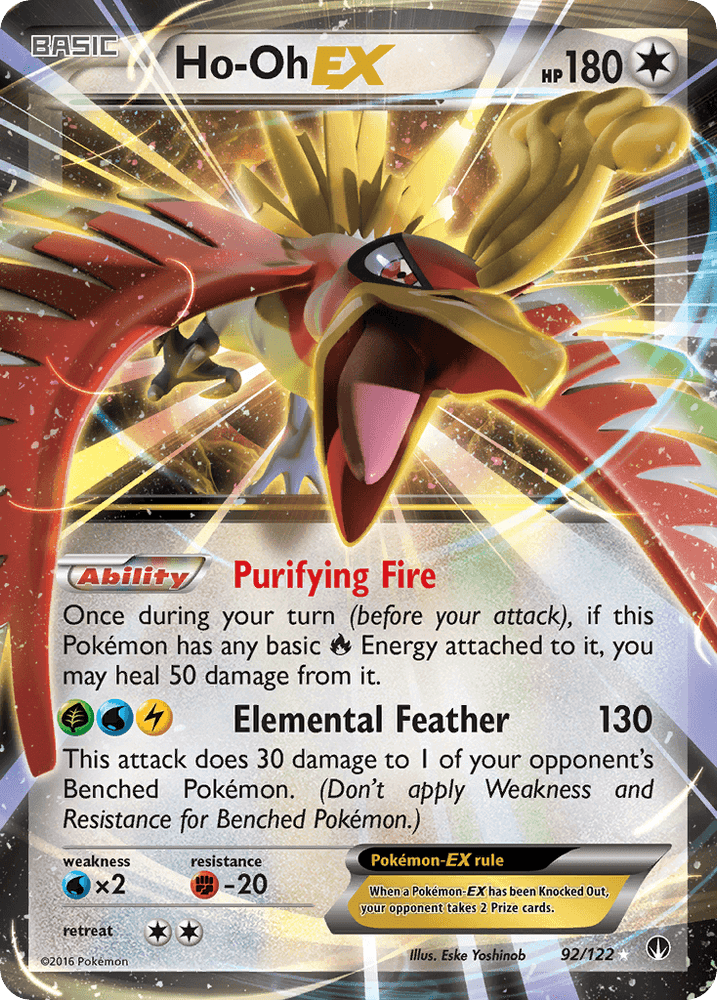 Ho-Oh EX (92/122) [XY: BREAKpoint] (Online Only)