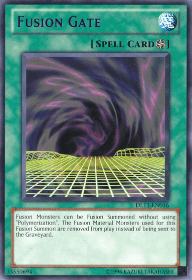 Fusion Gate (Blue) [DL11-EN016] Rare (ONLINE ORDER ONLY)