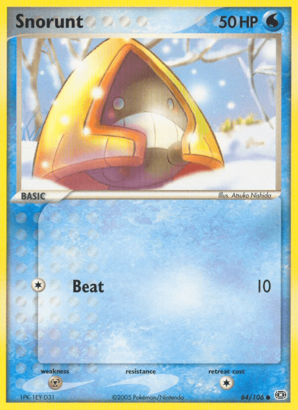 Snorunt (64/106) [EX: Emerald] (Online Only)