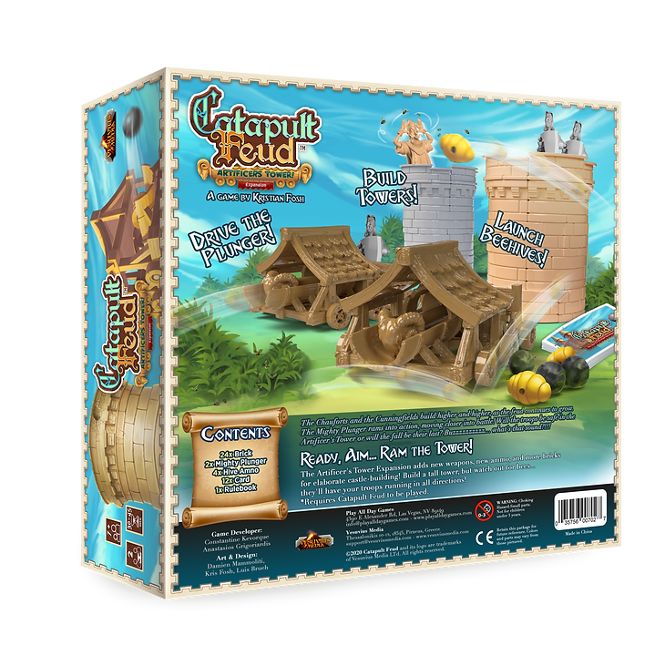 Catapult Feud: Artificer's Tower Expansion (ONLINE ORDER ONLY)