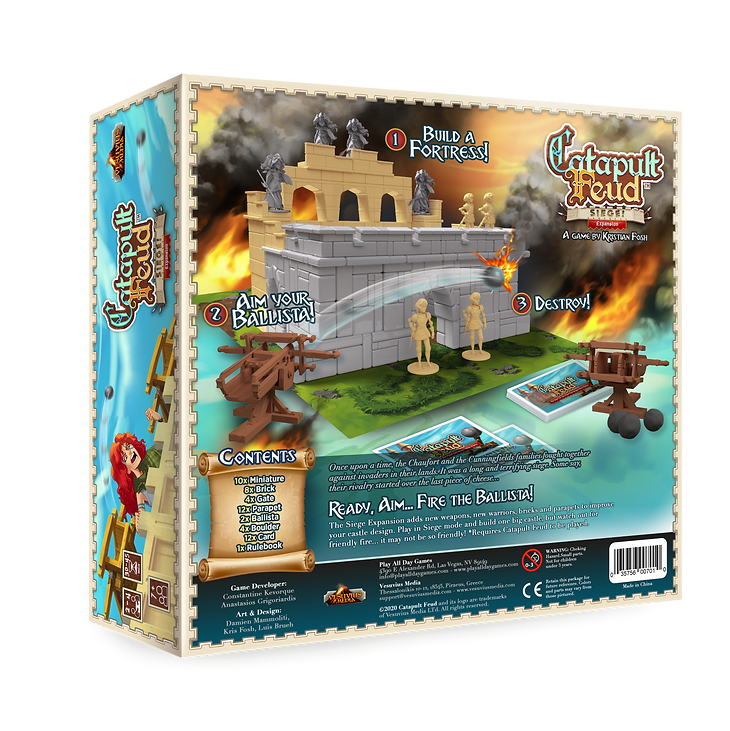 Catapult Feud: Siege Expansion (ONLINE ORDER ONLY)