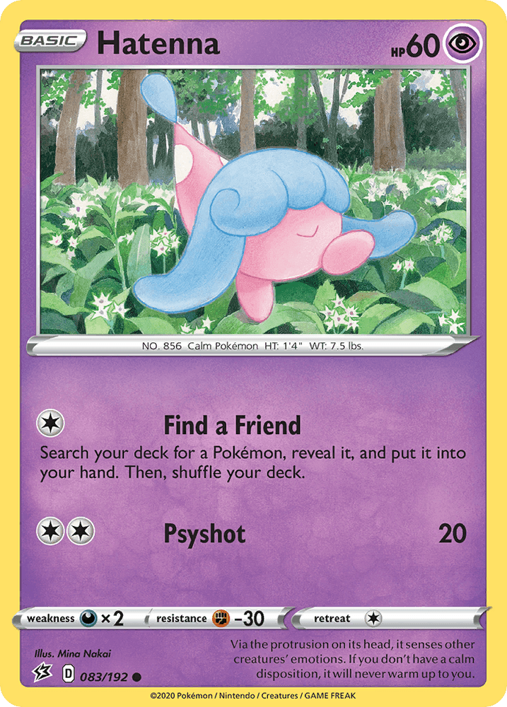 Hatenna (083/192) [Sword & Shield: Rebel Clash] (Online Only)