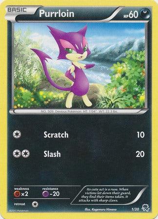 Purrloin (1/30) [Black & White: Trainer Kit - Zoroark] (Online Only)