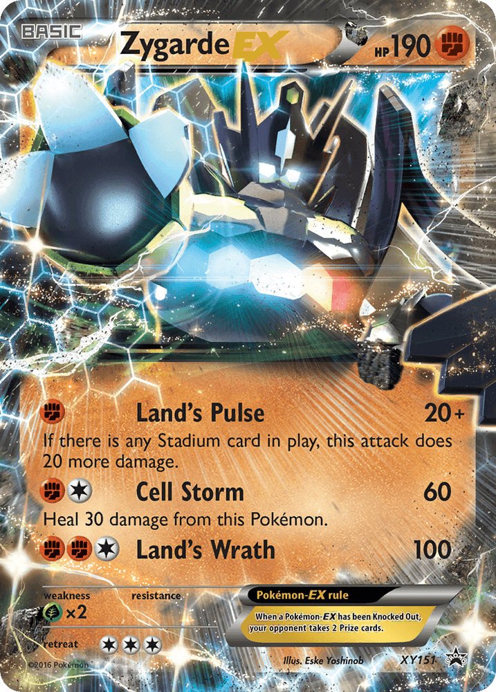 Zygarde EX (XY151) [XY: Black Star Promos] (Online Only)