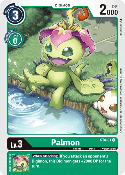 Palmon [ST4-04] [Starter Deck: Giga Green] (ONLINE ORDER ONLY)
